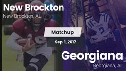 Matchup: New Brockton vs. Georgiana  2017