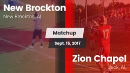Matchup: New Brockton vs. Zion Chapel  2017