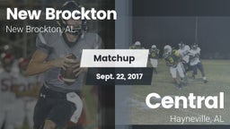 Matchup: New Brockton vs. Central  2017