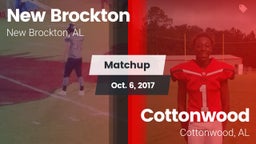 Matchup: New Brockton vs. Cottonwood  2017