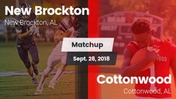 Matchup: New Brockton vs. Cottonwood  2018