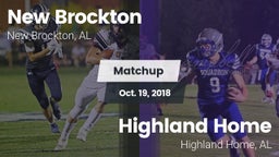 Matchup: New Brockton vs. Highland Home  2018