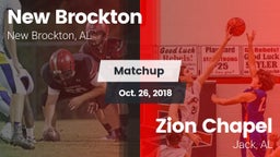 Matchup: New Brockton vs. Zion Chapel  2018