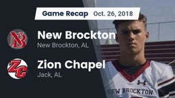 Recap: New Brockton  vs. Zion Chapel  2018