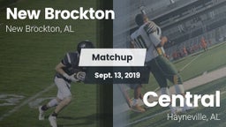 Matchup: New Brockton vs. Central  2019