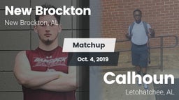 Matchup: New Brockton vs. Calhoun  2019