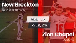 Matchup: New Brockton vs. Zion Chapel  2019