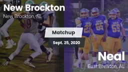 Matchup: New Brockton vs. Neal  2020