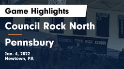 Council Rock North  vs Pennsbury  Game Highlights - Jan. 4, 2022