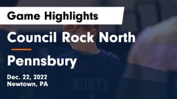 Council Rock North  vs Pennsbury  Game Highlights - Dec. 22, 2022