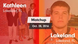 Matchup: Kathleen vs. Lakeland  2016