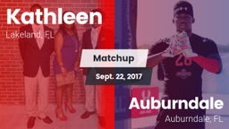 Matchup: Kathleen vs. Auburndale  2017