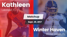 Matchup: Kathleen vs. Winter Haven  2017