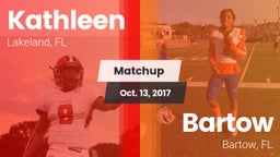 Matchup: Kathleen vs. Bartow  2017