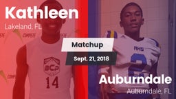Matchup: Kathleen vs. Auburndale  2018