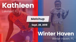 Matchup: Kathleen vs. Winter Haven  2018