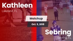 Matchup: Kathleen vs. Sebring  2018