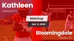 Matchup: Kathleen vs. Bloomingdale  2019