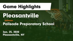 Pleasantville  vs Palisade Preparatory School Game Highlights - Jan. 25, 2020