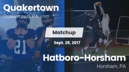 Matchup: Quakertown vs. Hatboro-Horsham  2017
