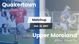 Matchup: Quakertown vs. Upper Moreland  2017