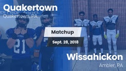 Matchup: Quakertown vs. Wissahickon  2018