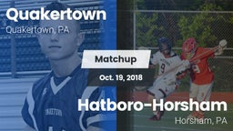 Matchup: Quakertown vs. Hatboro-Horsham  2018