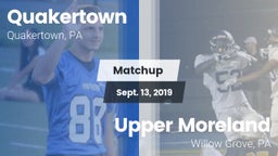 Matchup: Quakertown vs. Upper Moreland  2019