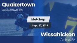 Matchup: Quakertown vs. Wissahickon  2019