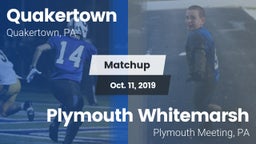 Matchup: Quakertown vs. Plymouth Whitemarsh  2019