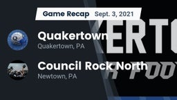 Recap: Quakertown  vs. Council Rock North  2021