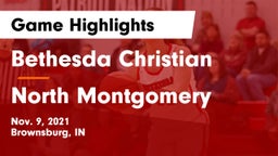 Bethesda Christian  vs North Montgomery  Game Highlights - Nov. 9, 2021