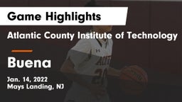 Atlantic County Institute of Technology vs Buena  Game Highlights - Jan. 14, 2022