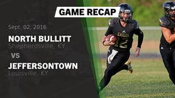Recap: North Bullitt  vs. Jeffersontown  2016