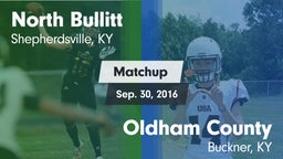 Matchup: North Bullitt vs. Oldham County  2016