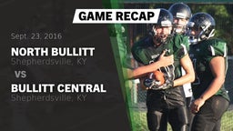 Recap: North Bullitt  vs. Bullitt Central  2016
