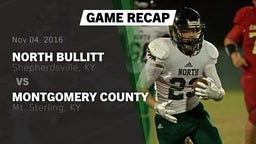 Recap: North Bullitt  vs. Montgomery County  2016