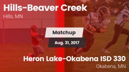 Matchup: Hills-Beaver Creek vs. Heron Lake-Okabena ISD 330 2017