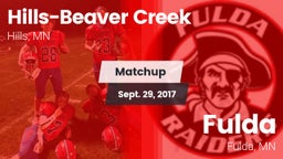 Matchup: Hills-Beaver Creek vs. Fulda  2017