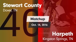 Matchup: Stewart County vs. Harpeth  2016