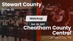 Matchup: Stewart County vs. Cheatham County Central  2017