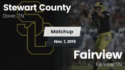 Matchup: Stewart County vs. Fairview  2019