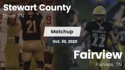 Matchup: Stewart County vs. Fairview  2020