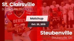 Matchup: St. Clairsville vs. Steubenville  2016