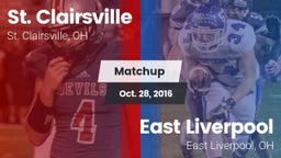 Matchup: St. Clairsville vs. East Liverpool  2016