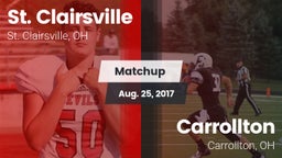 Matchup: St. Clairsville vs. Carrollton  2017