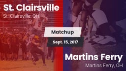 Matchup: St. Clairsville vs. Martins Ferry  2017