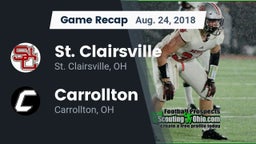 Recap: St. Clairsville  vs. Carrollton  2018