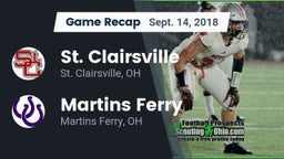 Recap: St. Clairsville  vs. Martins Ferry  2018