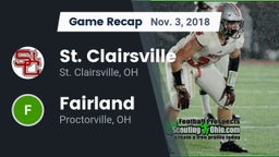 Recap: St. Clairsville  vs. Fairland  2018